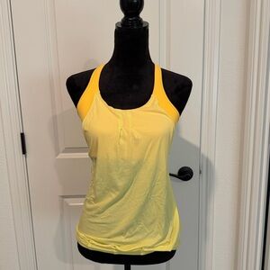 Lululemon Practice Freely Mellow Yellow Women's Tank Top